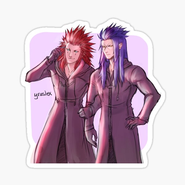 Vista previa del artículo con la obra «Axel y Saix», diseñado y vendido por Yruslex.