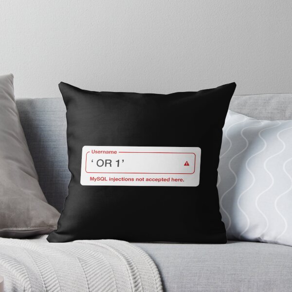 Item preview, MySQL Injections Not Accepted Here designed and sold by adidabu.