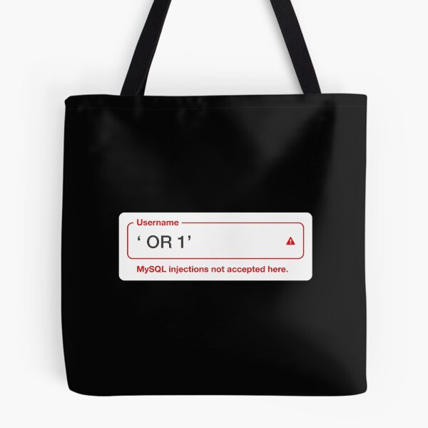 Item preview, MySQL Injections Not Accepted Here designed and sold by adidabu.