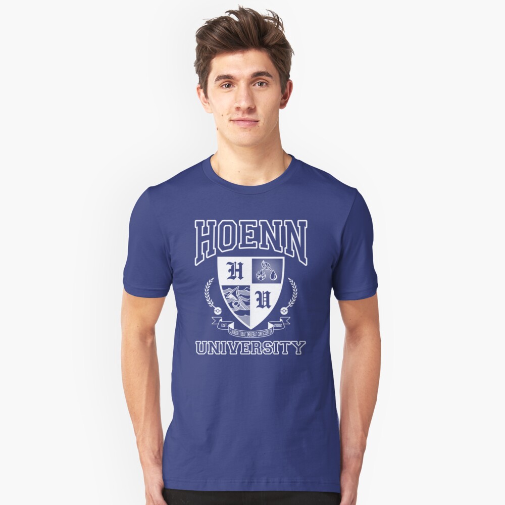 Hoenn University Slim Fit T-Shirt