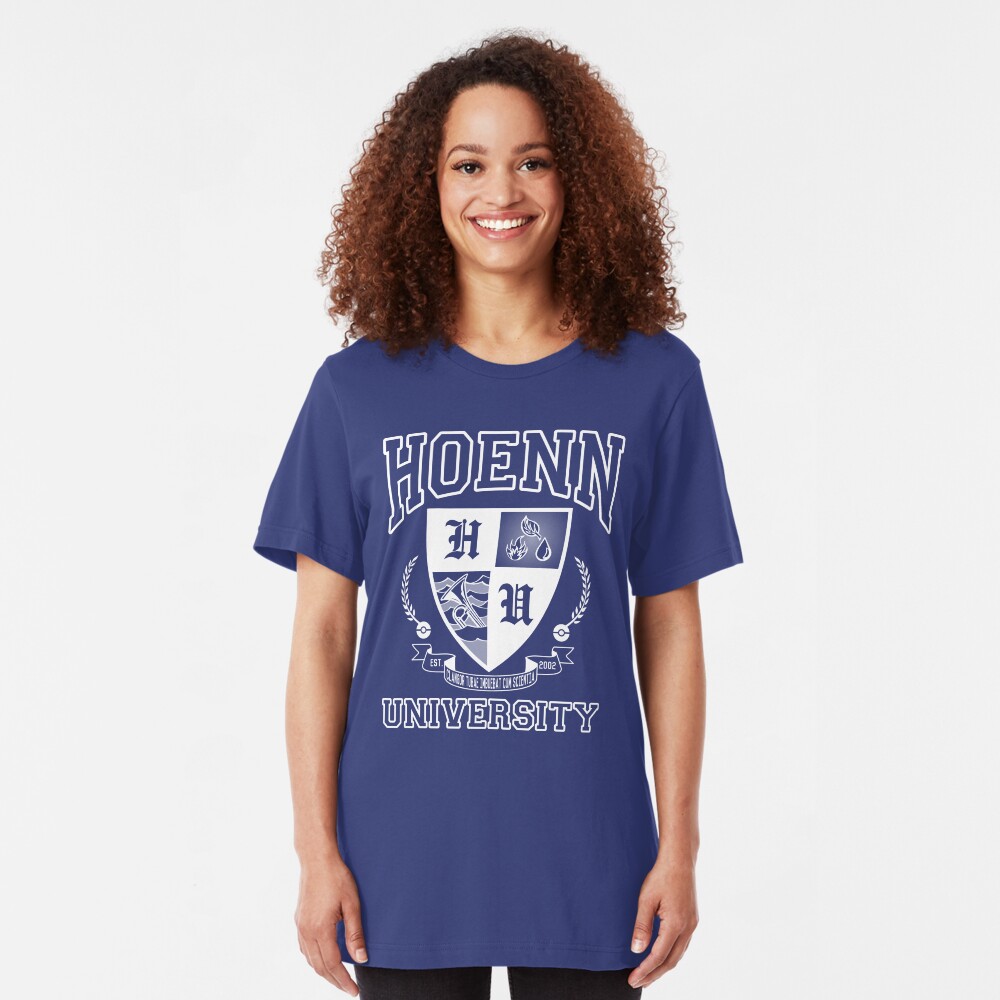 Hoenn University Slim Fit T-Shirt