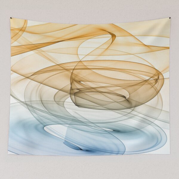 Item preview, Smooth Waves - Abstract designed and sold by FluffyTheDude.