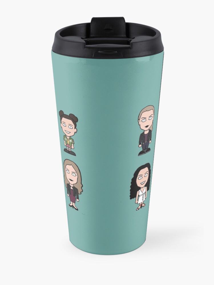 Alternate view of Team Lucifer Travel Mug
