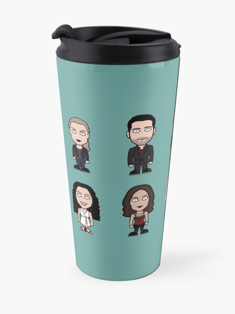 Alternate view of Team Lucifer Travel Mug
