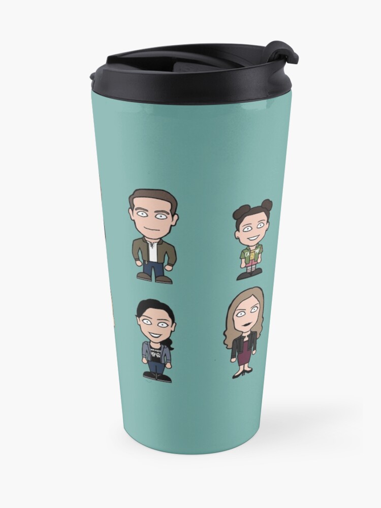 Alternate view of Team Lucifer Travel Mug