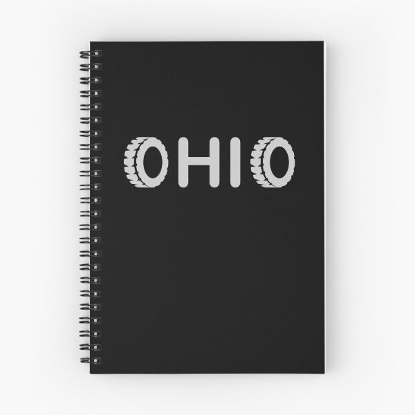 Item preview, Ohio Tires Angle Dark Monotone designed and sold by TinyStarAmerica.