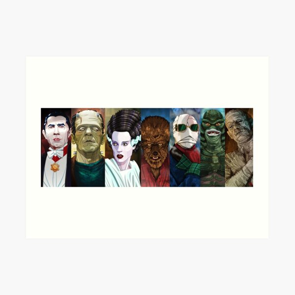 Monster Squad Art Print