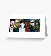Monster Squad Greeting Card