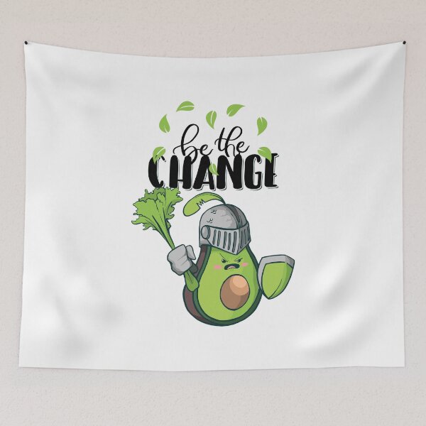 Item preview, Vegan Avocado Fighter | Be the change. designed and sold by emphatic.