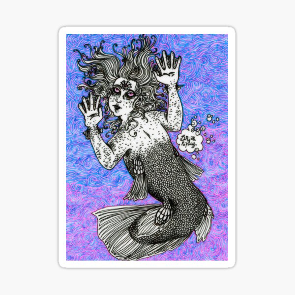 Lobe-finned Androgyne Sticker