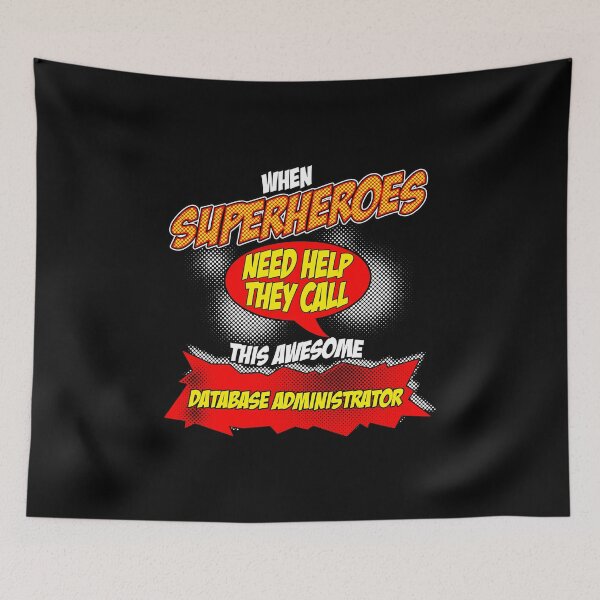 Item preview, Funny Database Administrator hero graphic - perfect gift designed and sold by Pummli.