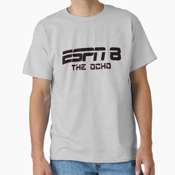 Vista previa del artículo con la obra «Dodgeball - ESPN 8 - El Ocho», diseñado y vendido por VintageTeesNow.
