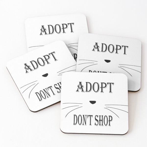 Item preview, Adopt - Don't Shop designed and sold by Pline88.