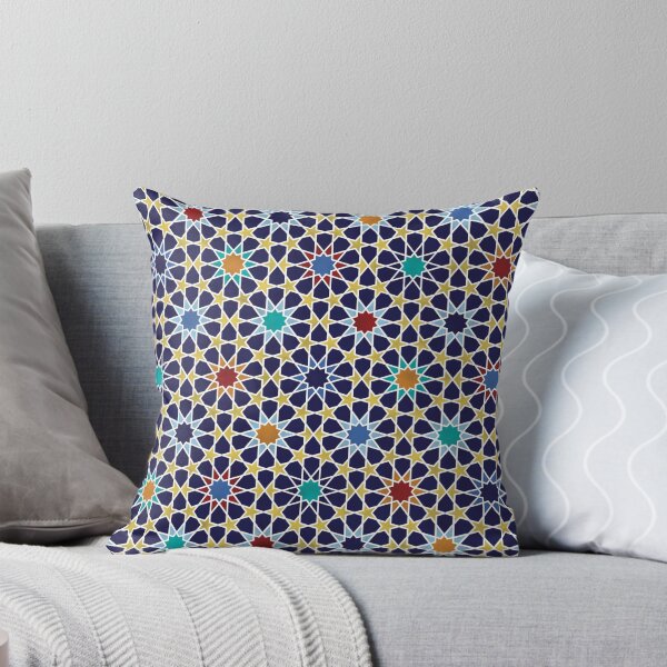 Item preview, Colourful Islamic Tile Pattern designed and sold by crispy-prints.