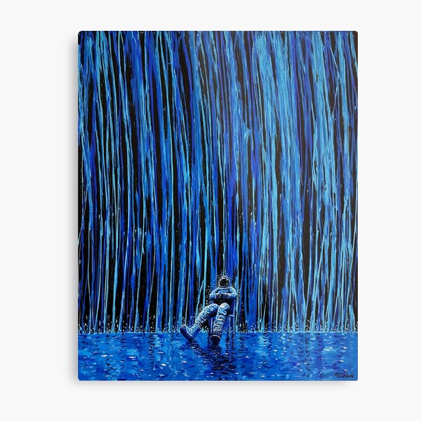 Rain Day Metal Print