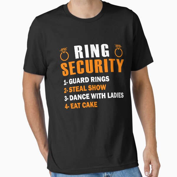 Item preview, Ring Security Wedding designed and sold by TrendJunky.