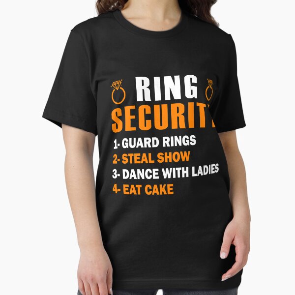 Item preview, Ring Security Wedding designed and sold by TrendJunky.
