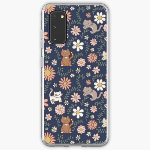 Aperçu de l'œuvre Flower Meower (Marine) créée et vendue par maddidoodles.