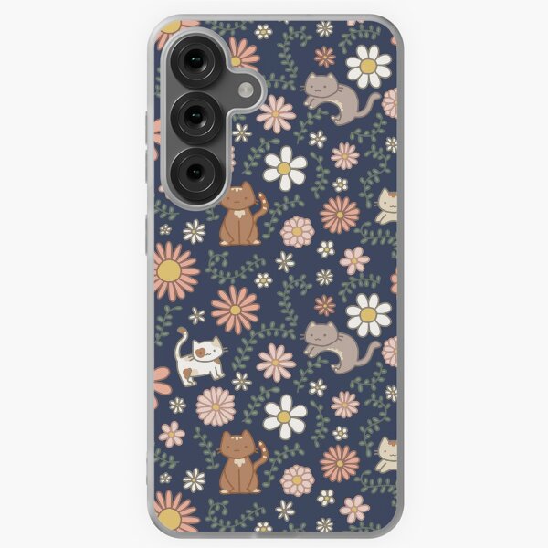 Vista previa del artículo con la obra «Flower Meower (Marina)», diseñado y vendido por maddidoodles.