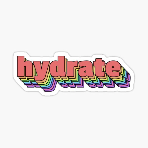 Stay Hydrated with Stylish Water Intake Tumbler Decals