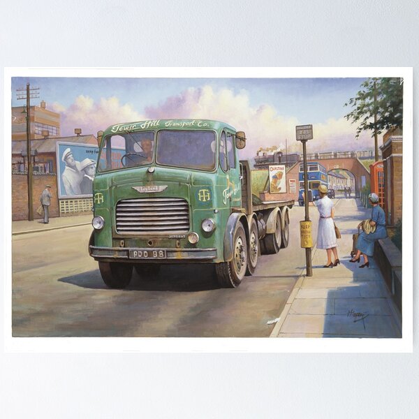 Item preview, Leyland Octopus Tower Hill Transport designed and sold by Mike Jeffries Transport Artist.