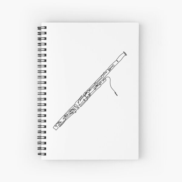 Bassoon Spiral Notebook