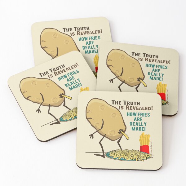 Item preview, How Fries Are Really Made Humor designed and sold by ironydesigns.