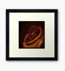 Garrus Vakarian Palette Challenge Framed Print