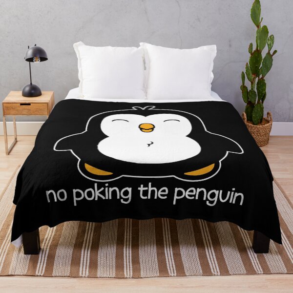 Item preview, No Poking The Penguin designed and sold by ironydesigns.