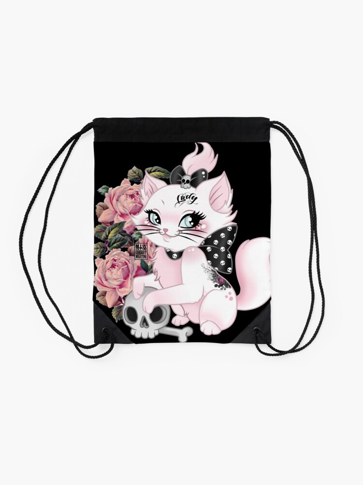 Alternate view of Still a Lady Drawstring Bag