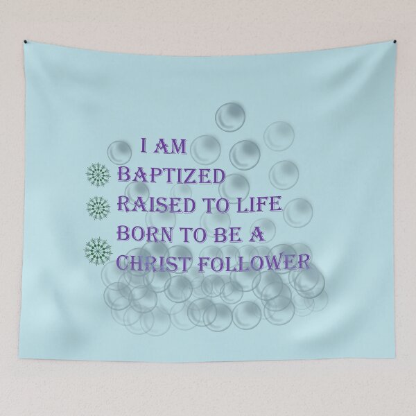 Item preview, Baptized Christian  designed and sold by CrushOnCovers.