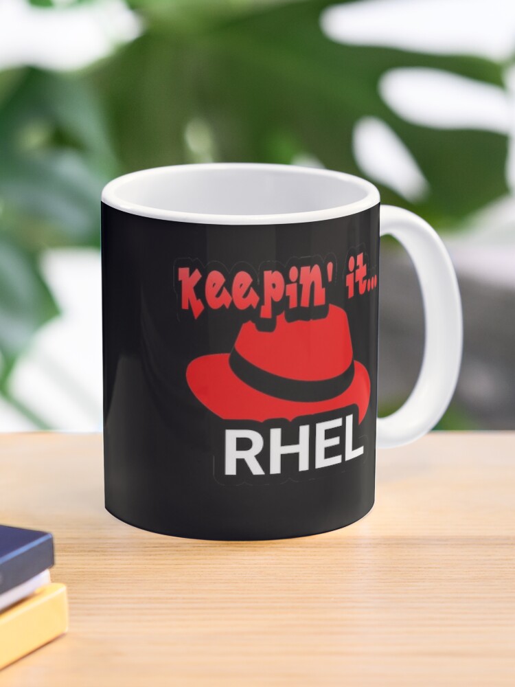 Coffee Mug, Keepin it RHEL designed and sold by adamsinger77