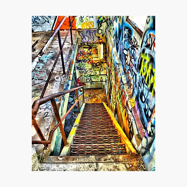 This Way To The Exit Photographic Print