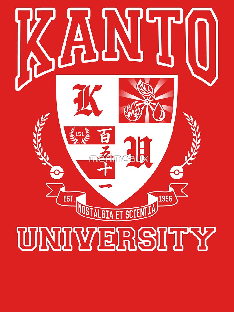 Artwork view, Kanto University designed and sold by merimeaux