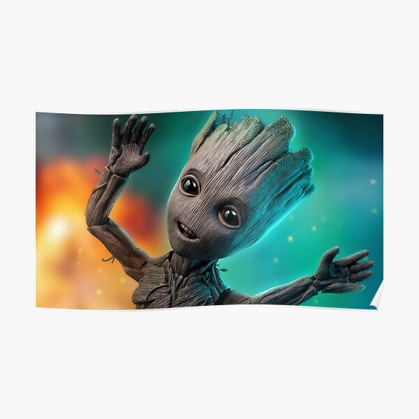 Posters Groot Redbubble