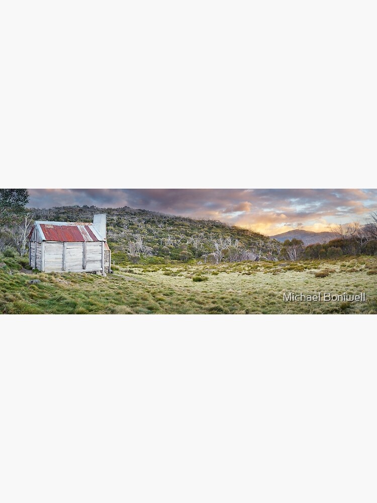 Thumbnail 7 of 7, Framed Art Print, Teddys Hut, Kosciuszko National Park, New South Wales, Australia designed and sold by Chockstone.