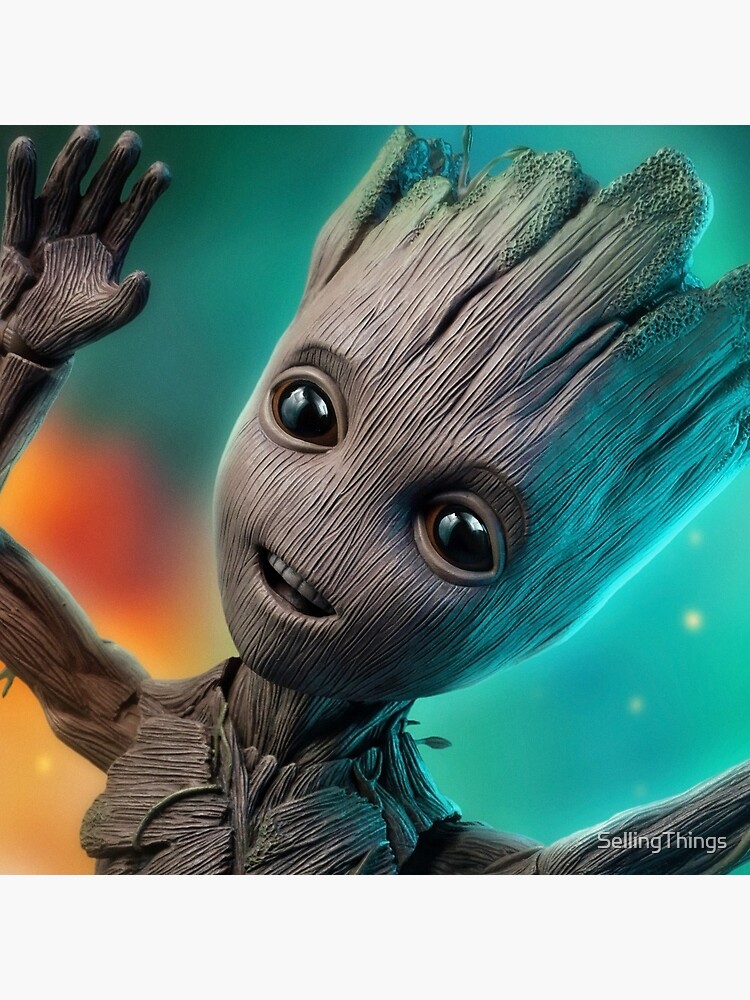 Tote Bag Bebe Groot Par Sellingthings Redbubble