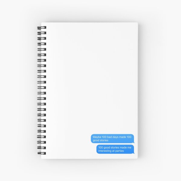 Item preview, "100 bad days" lyrics by AJR designed and sold by ItsBritknee17.
