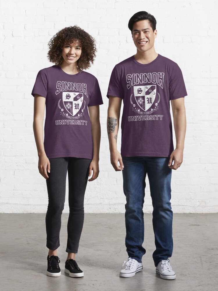 Thumbnail 1 of 7, Essential T-Shirt, Sinnoh University designed and sold by merimeaux.