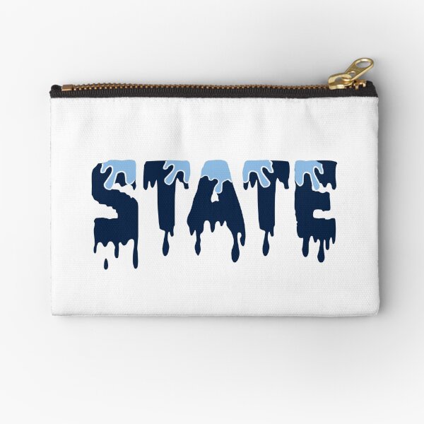 State dripping Zipper Pouch