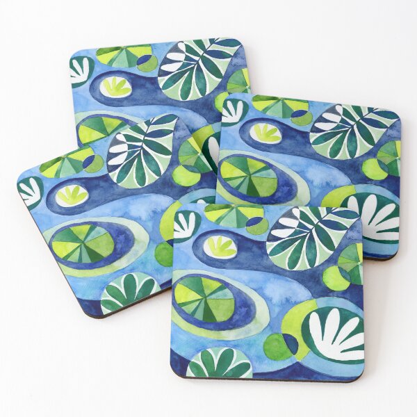 Item preview, Modern Pond designed and sold by Janet Broxon.