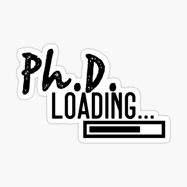 phd custom stickers