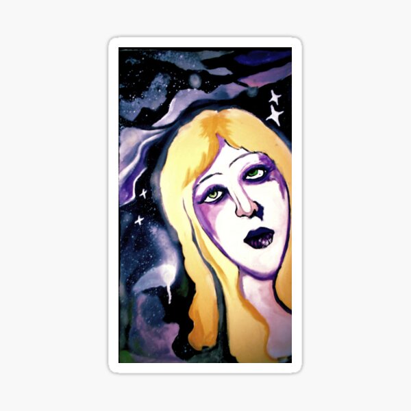 space girl Sticker