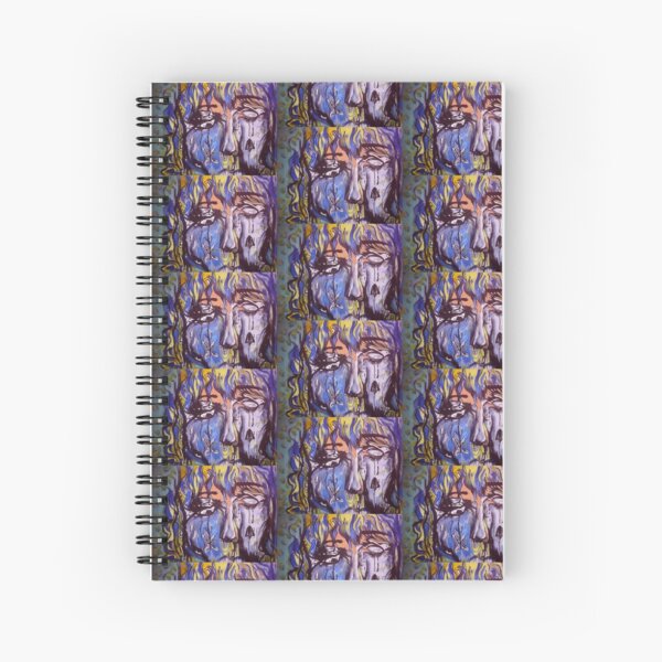 blue moon bugging Spiral Notebook
