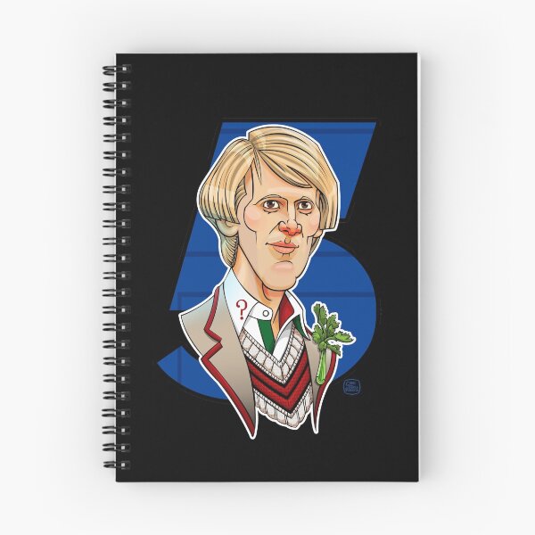 Item preview, The Fifth Doctor designed and sold by RoguePlanets.