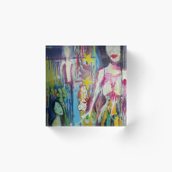 heartbroken Acrylic Block