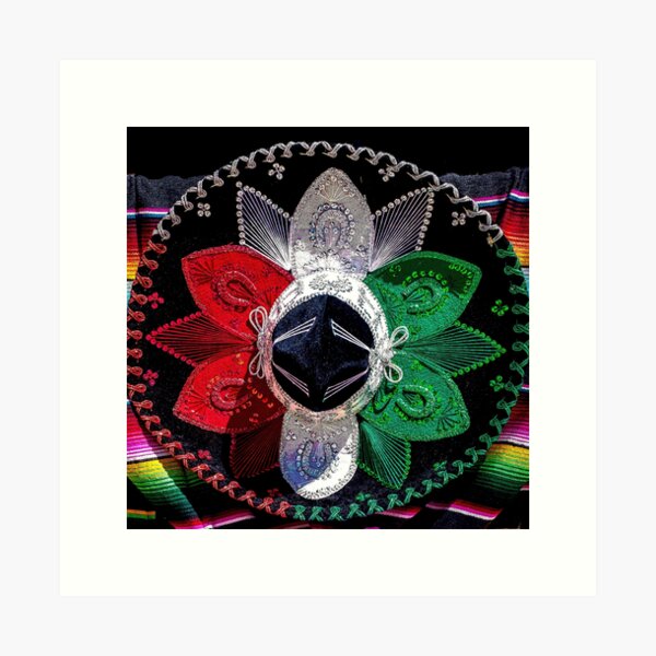 Mexican Paper Flowers Art Print for Sale by William E Lopez