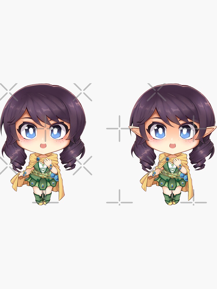 2-pc Avanna Sticker Set by Chorvaqueen