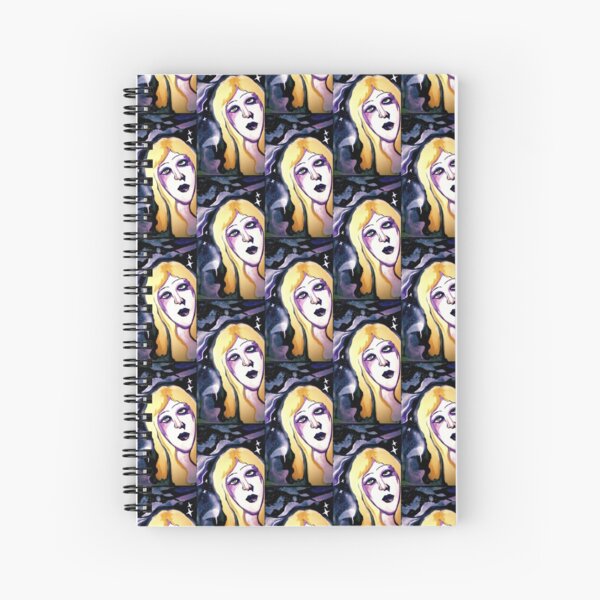 space girl Spiral Notebook