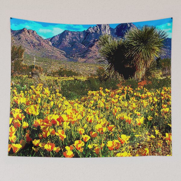 Item preview, Poppy Season along the Organ Mountains, Las Cruces, N.M. designed and sold by William E Lopez.